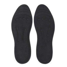 Exceart 1 par de plantillas de masaje líquidas, relleno de glicerina, plantillas ortopédicas para zapatos, masaje de pies, transpirables, deportivas, absorción de golpes, para hombres y mujeres, talla L2