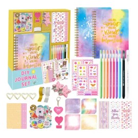 Kit De Diario Para Niñas Agendas Diy Juego De Albumes 98pzs