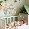 ​​Safari Nursery Decor-The Lion Sleeps Tonight Wooden Sign - Boho