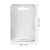Cutting Board Double Sided 304 Stainless Steel Easy Cleaning for