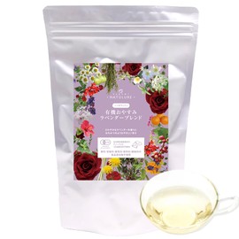 Organic Bedtime Lavender Blend, 0.05 oz (1.5 g) x 30 Pieces, Blend Herbal Tea, Organic JAS Certified Organic Decaffeinated (0.05 oz (1.5 g) x 30 Pieces