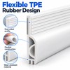 Under Door Draft Stopper for Home Insulation – Flexible Rubber