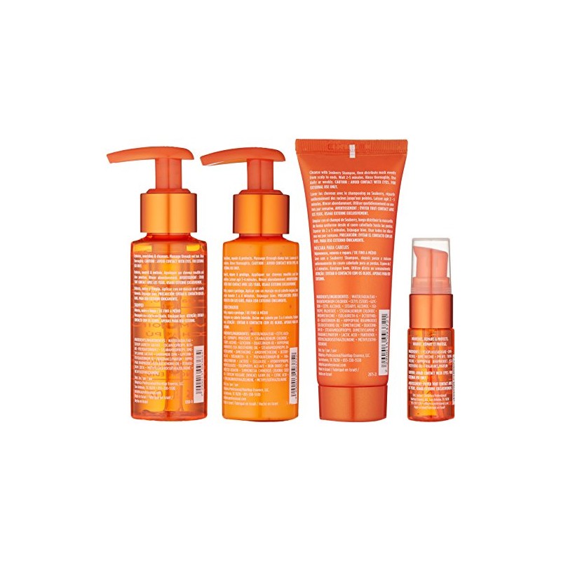 Obliphica Professional Seaberry - Kit de viaje fino a mediano