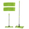 Runful Green Mop, Flat Mops for Floor Cleaning with Long