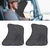 2 Pcs Semi Truck Window Sun Shades, Mesh Side Window