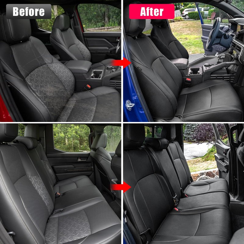 Zekzoop Seat Cover Compatible with 2024 2025 Toyota Tacoma Seat