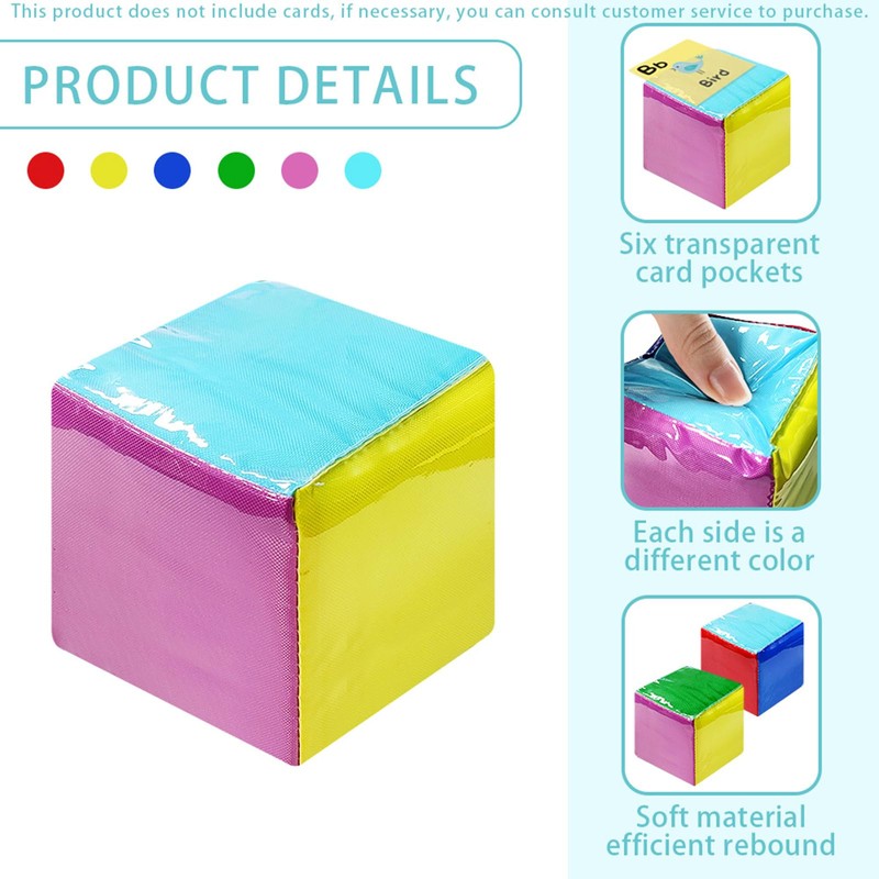 Gife Pocket Dice, DIY Education, Play Dice, Classroom, Soft Dice