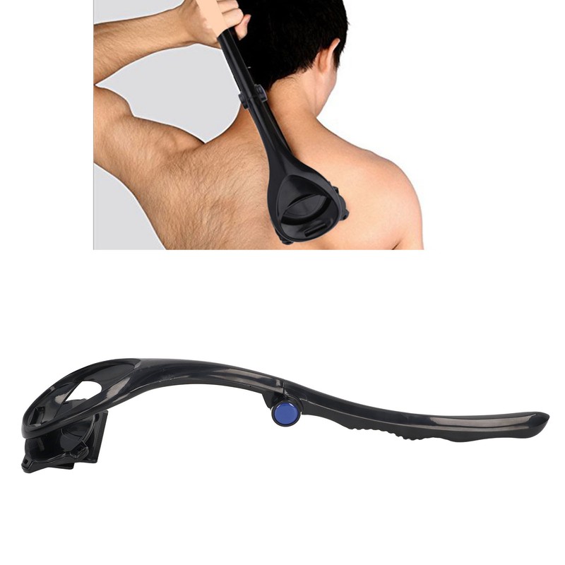 Back Trimmer Long Handle Foldable Detachable Double Head Blades DIY