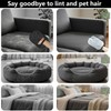 Black Leopard Cheetah Pet Hair Remover Glove for Dogs Cats,