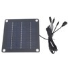 10W Solar Panel Powered Fan 8inch USB Portable Solar Panel