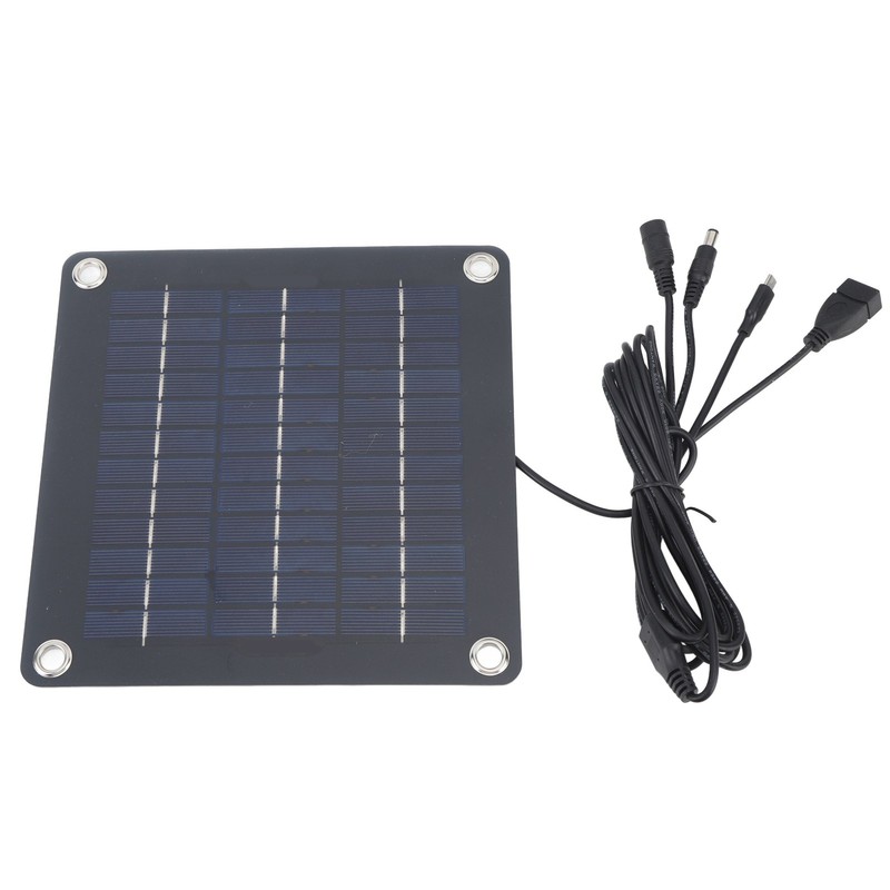 10W Solar Panel Powered Fan 8inch USB Portable Solar Panel