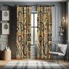 Ambesonne Bohemian Window Curtains Pack of 2, Ethnic Pattern with
