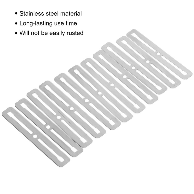 100pcs Double Edge Razor Blades Stainless Steel Shaving Blades for
