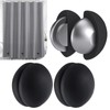 Shower Curtain Weights, Silicone Encased Strong Shower Curtain Magnets, No
