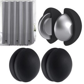 Shower Curtain Weights, Silicone Encased Strong Shower Curtain Magnets, No Rust Clang or Falling Apart, Stop Shower Curtain from Blowing Window Curtain Outdoor Curtain Weights Tablecloth Weights