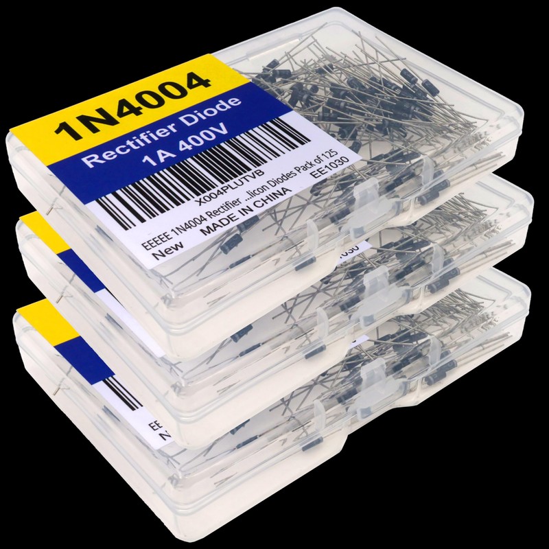 EEEEE 1N4004 Rectifier Diode (125pcs) 1A 400V 400 Volt 400V