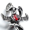 OIDEA Mens Womens Angel Wings Sword Snake Cross Heart Pendant