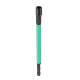 HARFINGTON Nut Driver Drill Bit 1/4 Inch Socket 1/4" Hex Shank 6" (150mm) Extra Long Magnetic 6-Point Sockets Quick Change CR-V Steel Bolt Setters for Power Drill Drivers