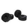 BuyWeek RC Tyre for Axial 1/10 RC Crawler Car, Pack