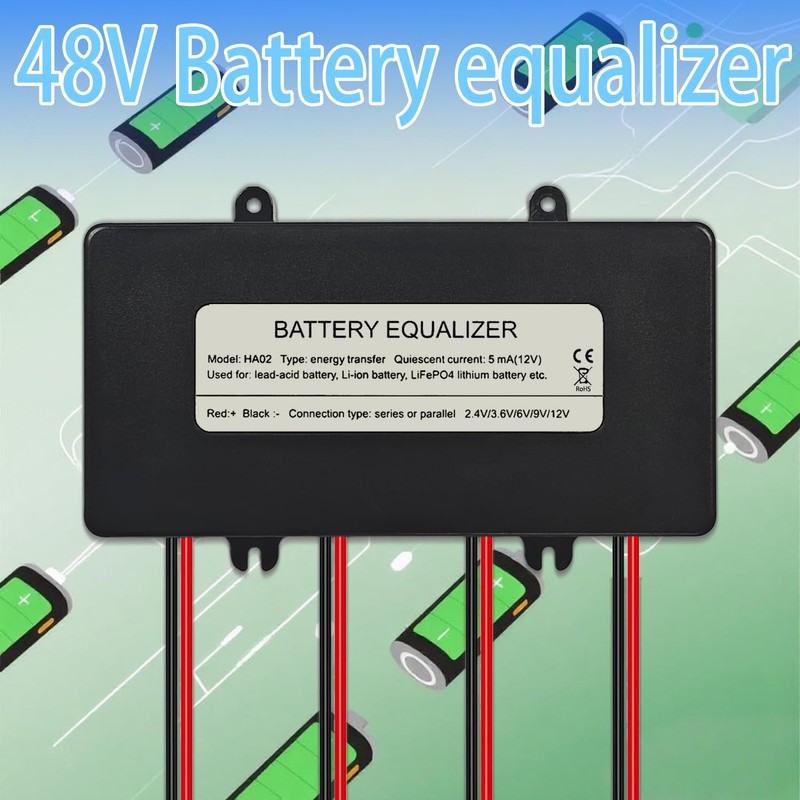 HA02 Battery Equalizer, Solar System Balancer Equalizer Lead Acid Battery