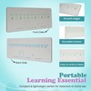 Dry Erase Number Line, Double Sided Whiteboard, 1 Pack 4x12,