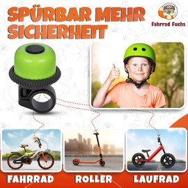 Children's Bicycle Bell – Rotating Bell Green – Bicycle Bell Children Boys Bicycle Bell Children Girls – Bell Bicycle Children, Bell Children's Bell, Children's Bicycle Bell