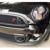Metal Black Outlining Red S Lettering Front Grille Grill Chrome
