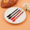SAVITA Spatula and Spoon Sets Silicone, 2pcs Telescopic Spatula 2pcs