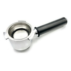 MacMaxe Sump Portafilter Filter Handle Assembly 5513200369 with 2 Cup Filter Basket For Delonghi Dedica Espresso EC680, EC685, EC695 (3 Wings)