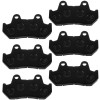 Caltric Brake Pads for Honda GL1100 GL1100I Goldwing Interstate Front