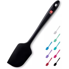 DI ORO Seamless Series 11.2 Inch Large Silicone Spatula - 600°F Heat-Resistant