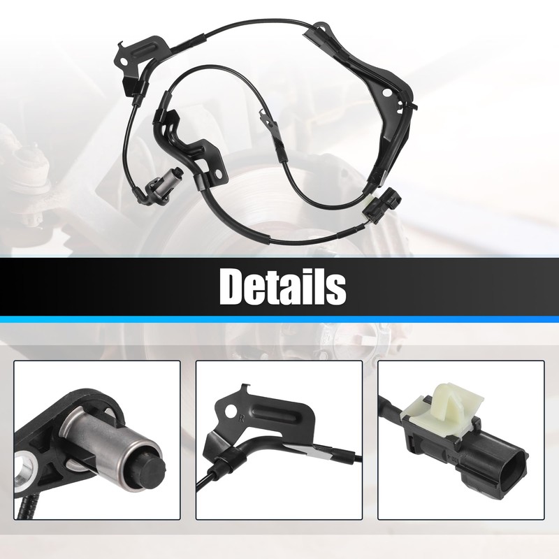 X AUTOHAUX 1 Pcs Front Right ABS Wheel Speed Sensor