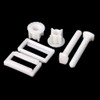 fatteryu 1 Pair Toilet Seat Hinge Bolts Screw Fixing Fitting