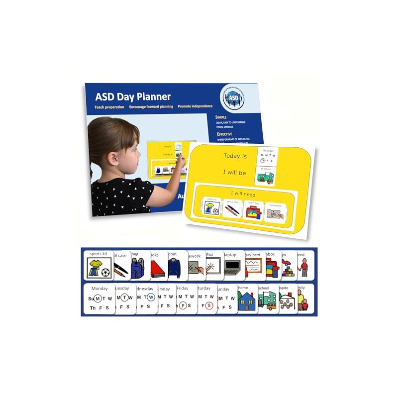 “I Can Pack my Bag” – Visual Timetable for Autistic