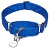 Dazzber Martingale Collars for Dogs, Adjustable, Durable, No Escape Stop,