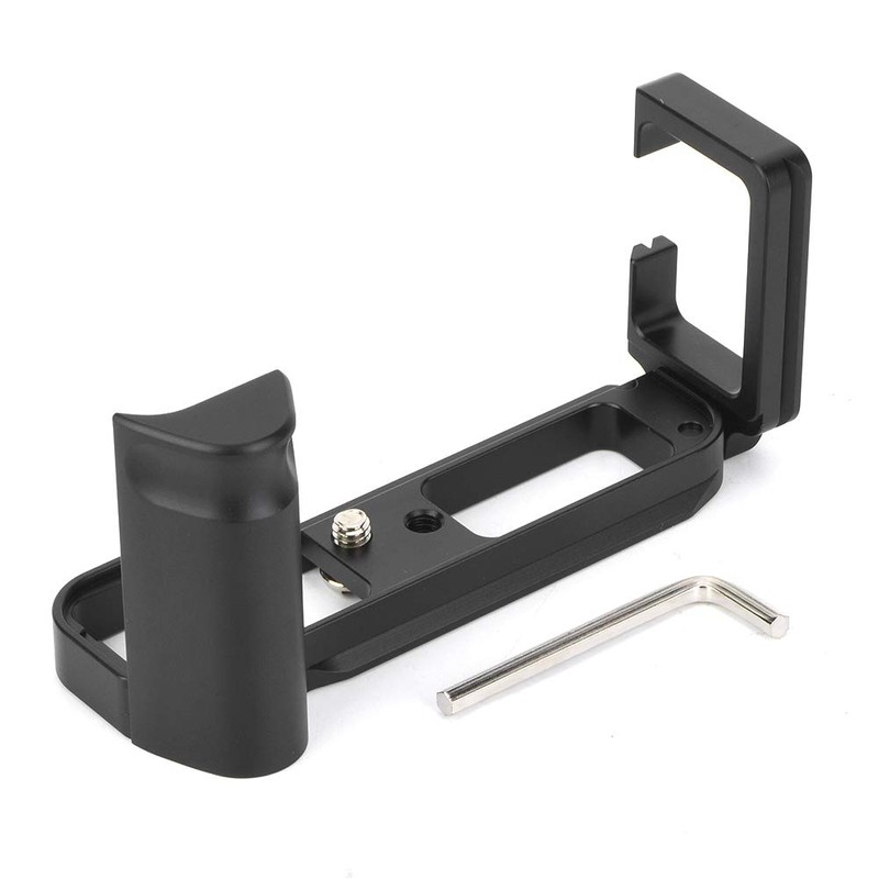 Camera L-Plate Metal Quick Release Plate Bracket Hand Grip for