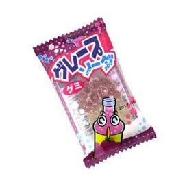 Yakin Grape Gummies, 0.4 oz (10 g) x 60 Bags New Type