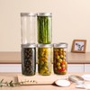 Wide Mouth Mason Jars 24 oz, 6 Pack Glass Canning