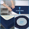 mafudoxi Mattress Protector Waterproof 180 x 200 cm, Incontinence Fitted