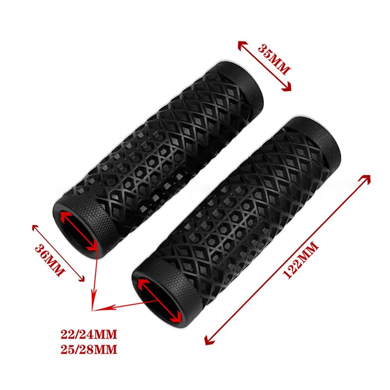 Vans Cult Harley Motorcycle Rubber Handlebar Grips Collaboration Waffle Handle