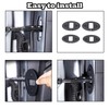 Heutamo Door Lock Latch Protective Cover Compatible with Toyota Tacoma