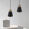 Pendant Lighting Black Metal Industrial Pendant Light Fixture Modern Nordic