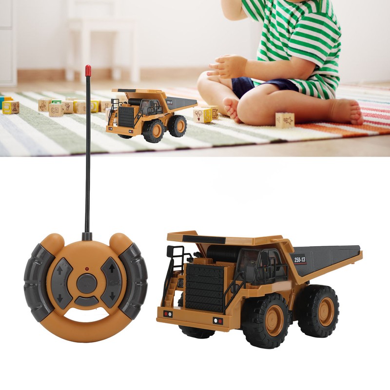RC Dump Truck 1/24 4 Wheel Drive 6 Channels 2.4Ghz