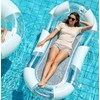 ZOUZJUN 浮き輪 フロート ベッド 水上ベッド ウォーターベッド アクアラウンジ マット大人 160cm 寝転ぶ