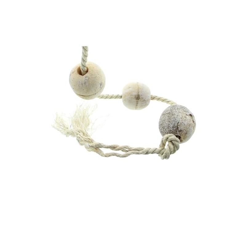 Garland Buoys, MDF, Jute Cord, Dimensions: Length 150 cm