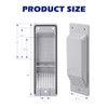 SPARKWHIZ 8 Pack Shipping Container Vent, Cross Flow Ventilation,Reduce Heat