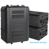 ROOMEDAL Rack Case, 4U Rack Case Shallow 12" Depth, 19"