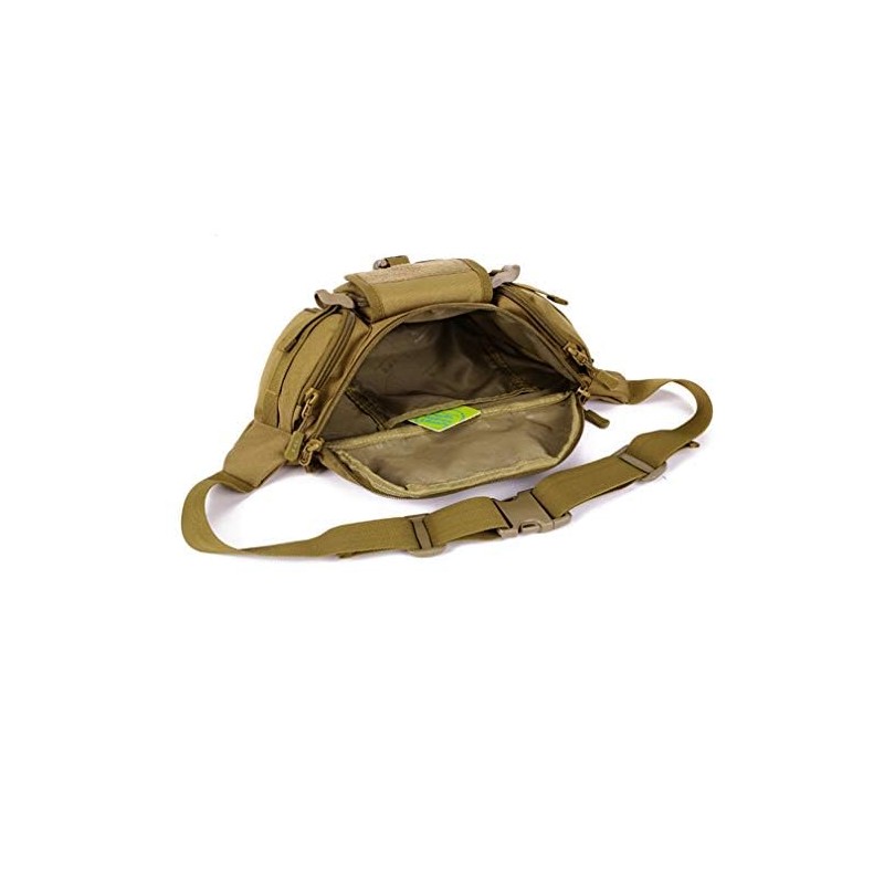 Hebetag Mens Bl237 Luggage Messenger Bag, #16khaki(nylon)