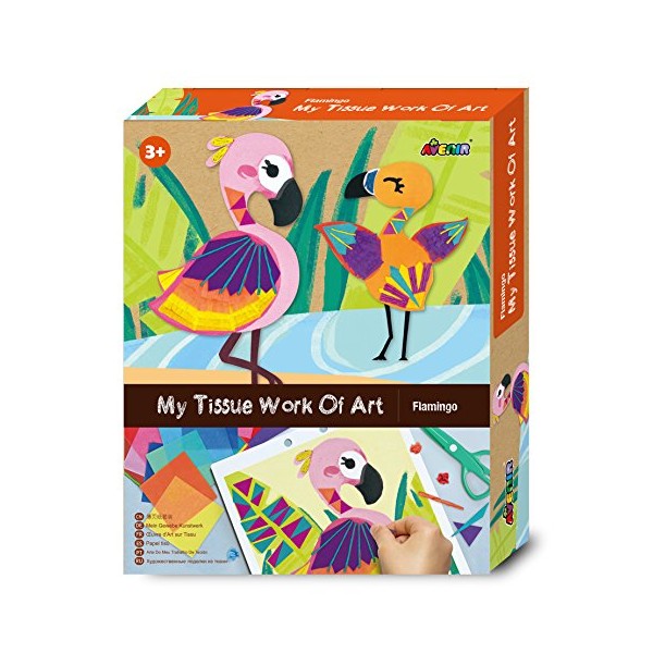 Avenir My Tissue Work of Art - Flamingo Kit
