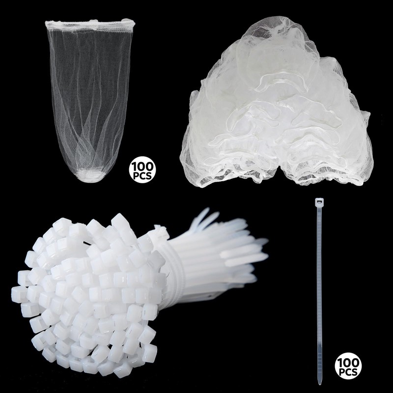 100 Pieces Lint Traps for Washing Machine Hose Lint Traps